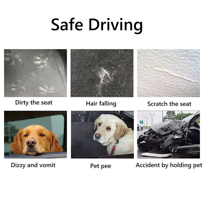 Housse de siège de voiture imperméable pour chien, pour sièges en cuir, housses de siège de voiture imprimées pour chien