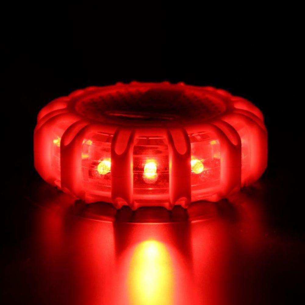 LED Road Flares Emergency Disc Beacon Roadside  Emergency Light