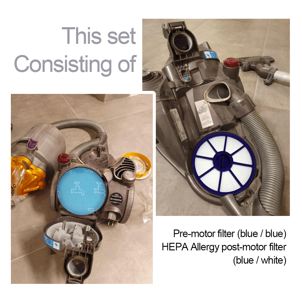 Generic Filter Kit for Dyson DC19 DC20 DC21 DC29(Hepa and Pre motor Filter)