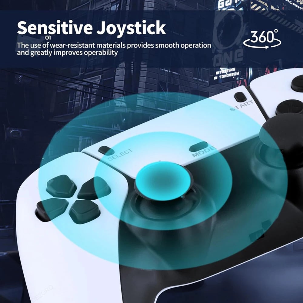 4K Pro Game Stick – 2 Players Mini TV Retro Console with 20,000+ Game