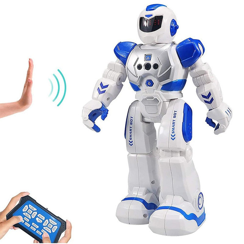 Smart RC Robot Toy Talking Dancing Gesture Sensing Programmable Robots for Kids