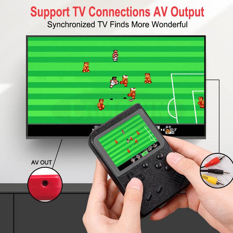 Built-in 500 Kinds of Games Portable Retro Handheld Game Console