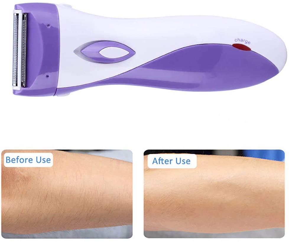 Cordless Epilator Hair Remover Lady Shaver Leg Underarm Hair Trimmer Rechargeable Waterproof Bikini Armpit Razor for Women