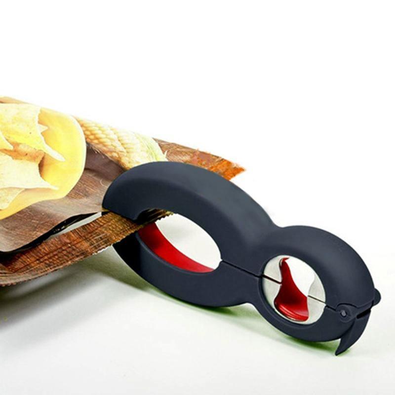 6 in1 Multi Function Twist Bottle All in One Jar Gripper Can Wine Beer Opener SD