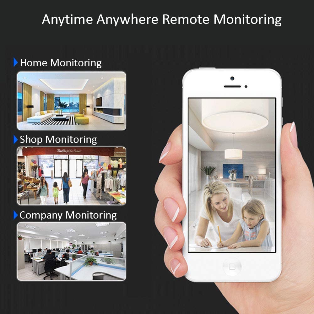 1080P HD Mini-Remote Surveillance Camera With 32G Memory Card