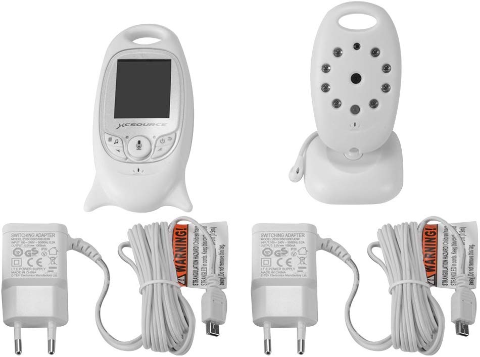 LCD Wireless Video Baby Monitor Night Vision Monitor Lullabies Baby Pet Surveillance Monitor