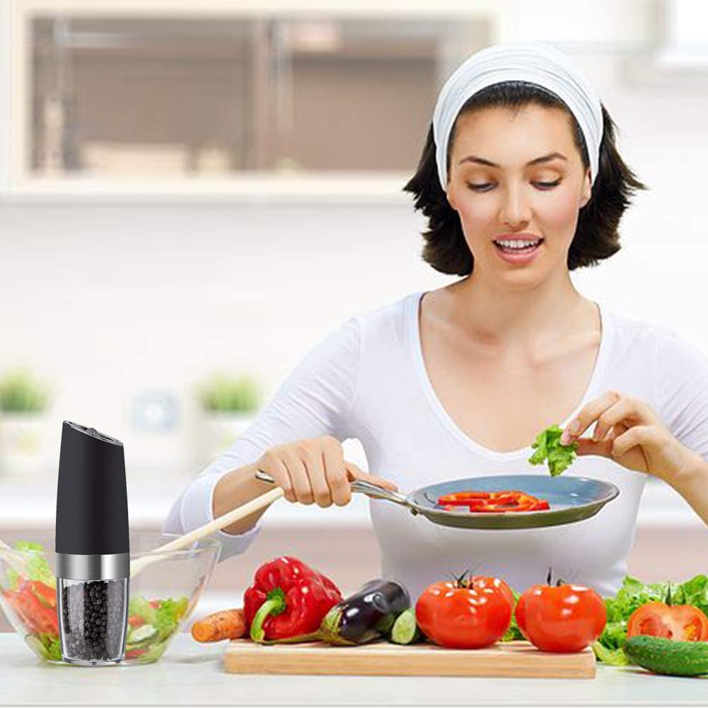 Electric Salt And Pepper Grinder Automatic Coarseness & gravity Sensor