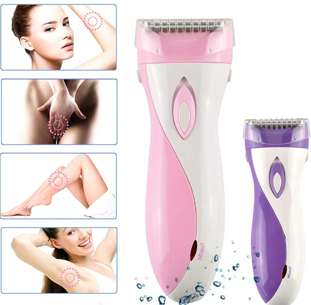 Cordless Epilator Hair Remover Lady Shaver Leg Underarm Hair Trimmer Rechargeable Waterproof Bikini Armpit Razor for Women