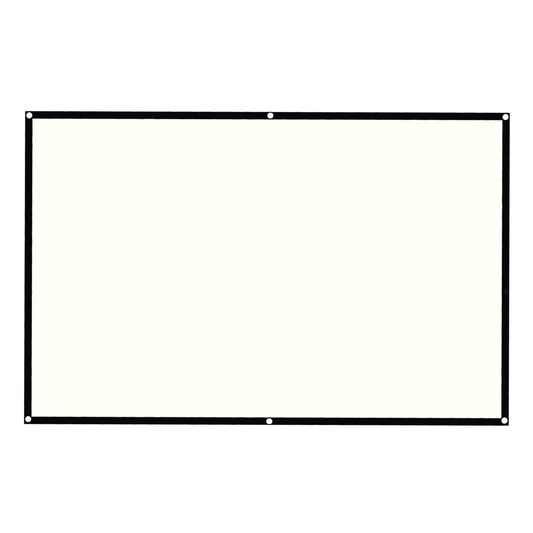 100 Inch Foldable Projection Screen 16:9 HD 4K Home Theater Cinema Movie Projector Screen
