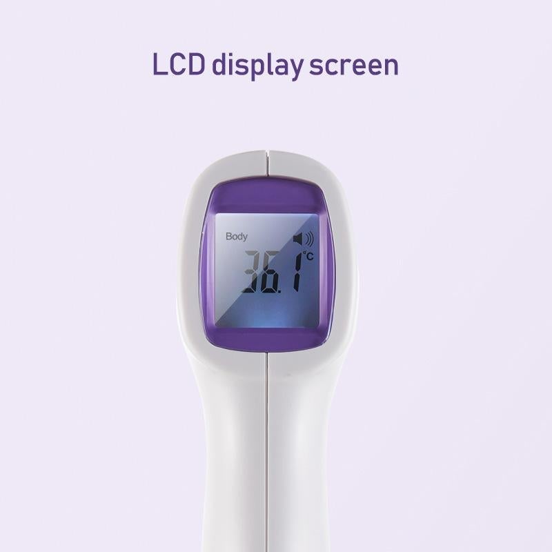 Berührungsloses Ohr-Stirnthermometer LCD IR Infrarot-Temperaturmessung LCD