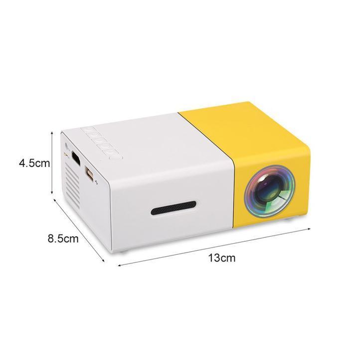 Mini Pocket LED Home Cinema Projector HD 1080P Portable Cinema HDMI USB
