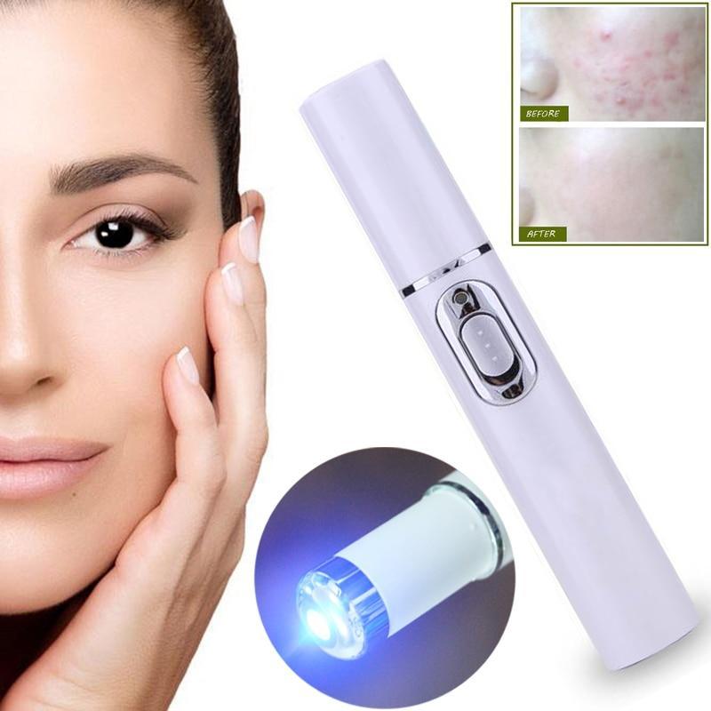 Medical Blue Light Therapy Laser Treatment Pen Acne Scar Wrinkle Removal Tools