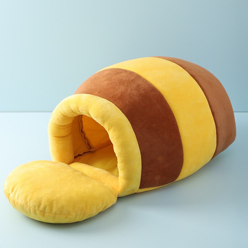 Comfy Honey Pot Pet Plush Bed