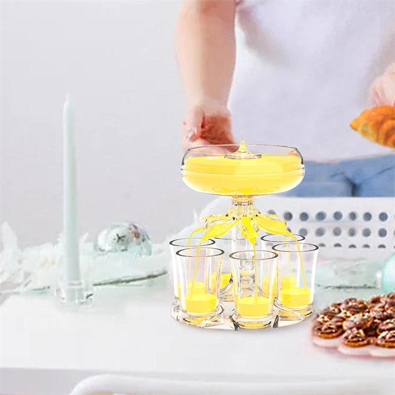 6 Shot Glass Dispenser and Holder