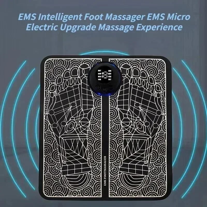 EMS Foot Massage Mat with Acupoints Stimulator