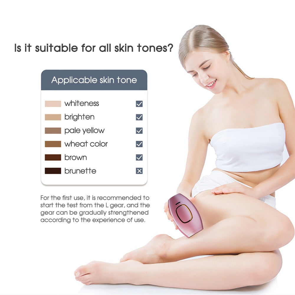 Laser Hair Removal IPL Epilators Deivce 500000 Flashes Epilators Hair Rmover Machine Women Shaving Home Use Painless Body Shaver