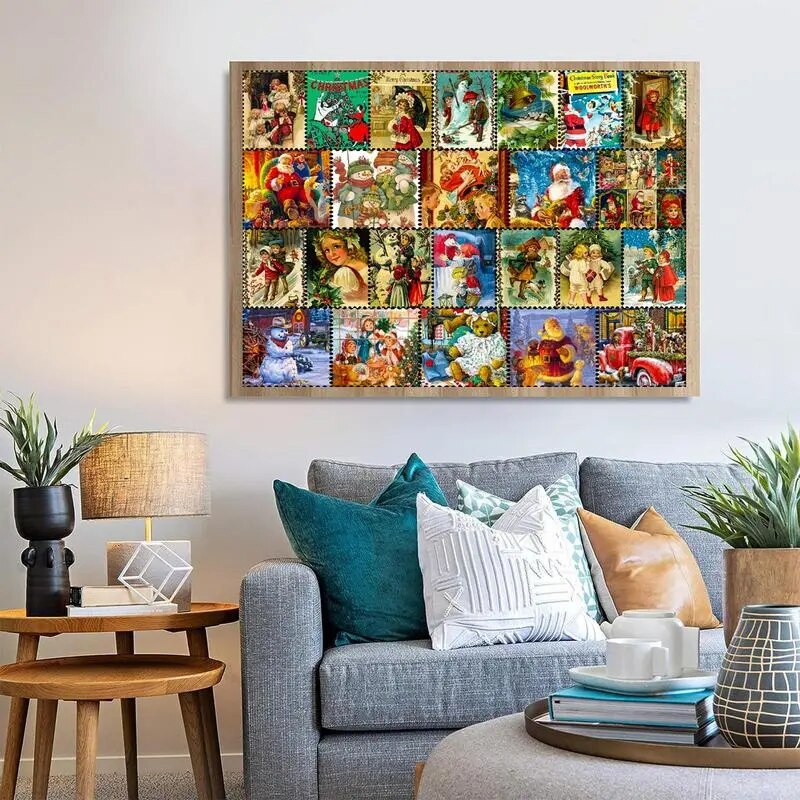 Christmas Advent Calendar Jigsaw Puzzle 1000pcs