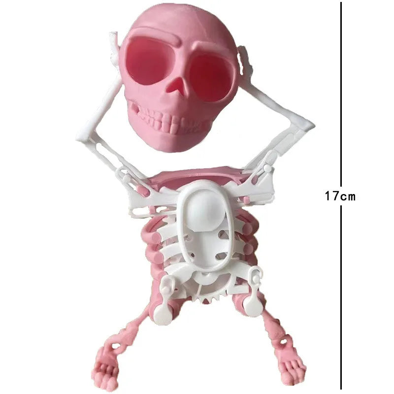 Dancing and Swinging 3D Skull Toy