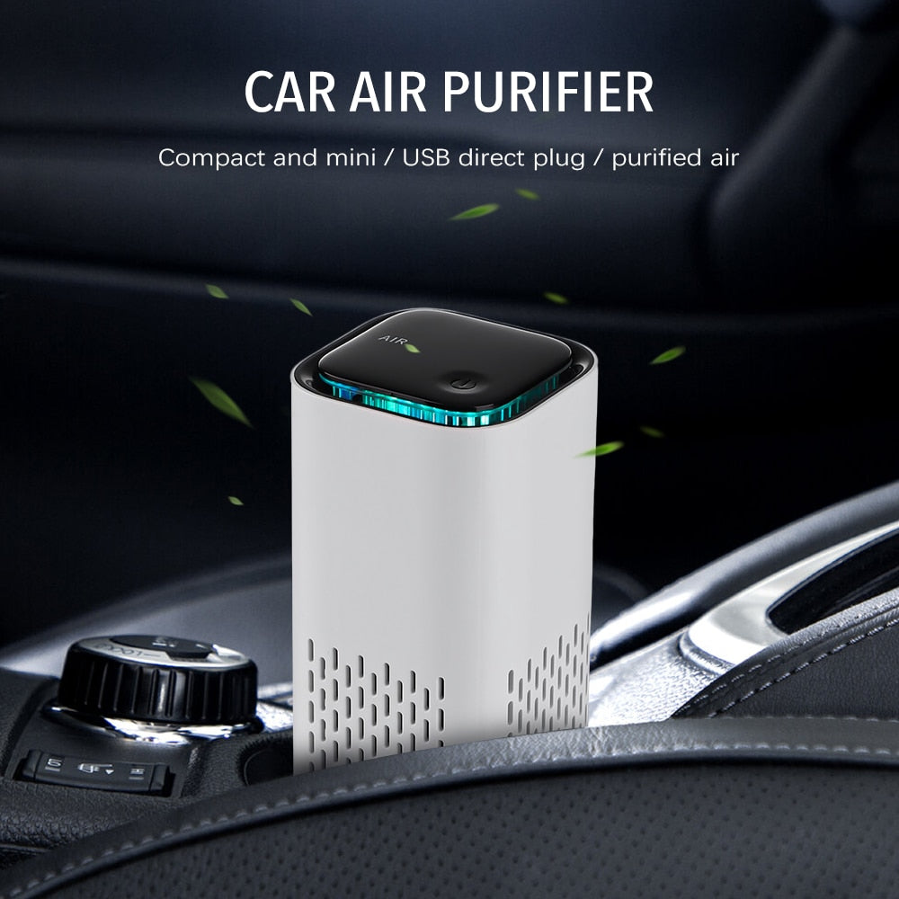 Air Purifier Deodorizer USB Negative Ion Deodorant Ozone Generator Odor Cleaner
