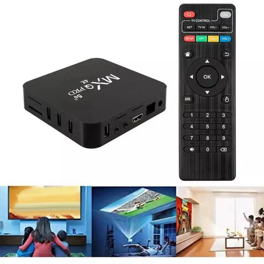 Smart TV Box Android Dual WIFI Quad Core 4K UHD Media Stream Player
