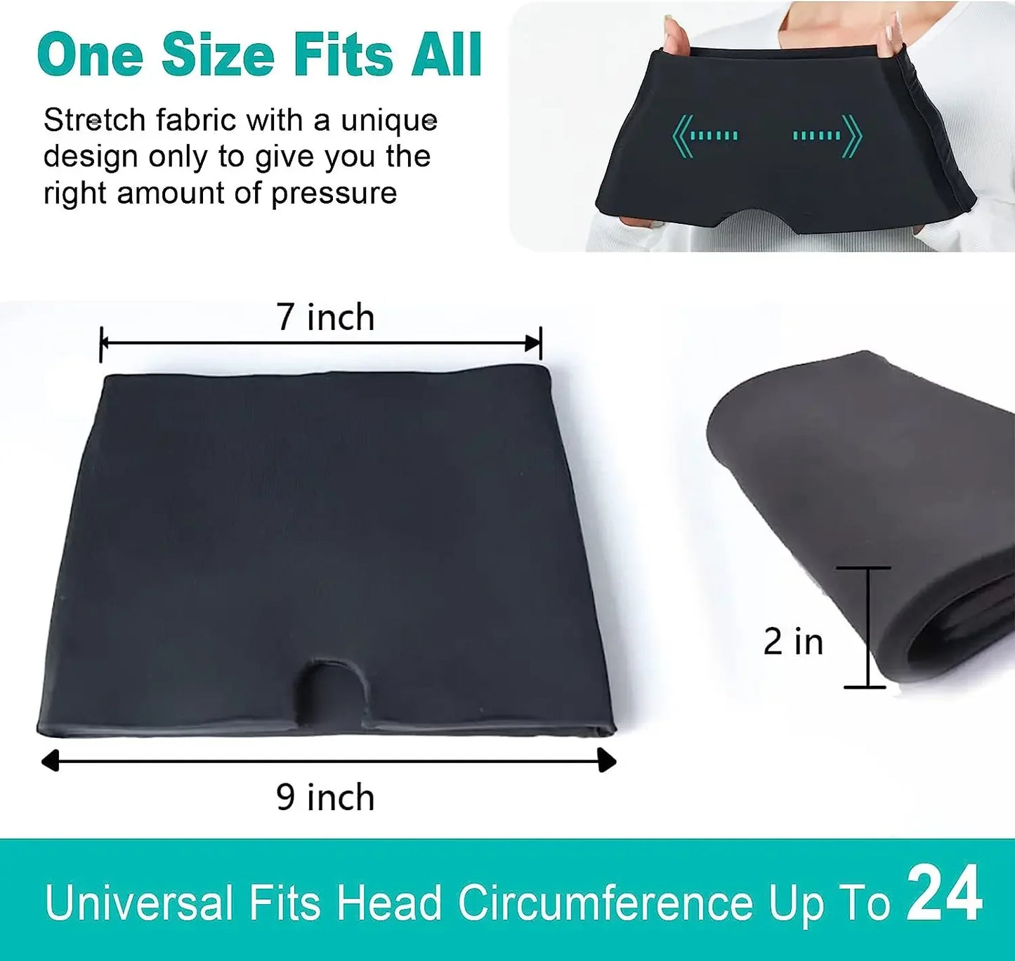 Hot & Cold Therapy Migraine Headache Relief Cap