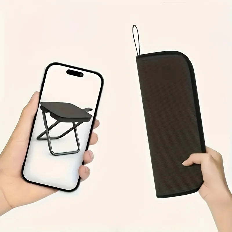 Portable Folding Camping Chair – Ultralight Travel & Fishing Stool, Outdoor Picnic Essential