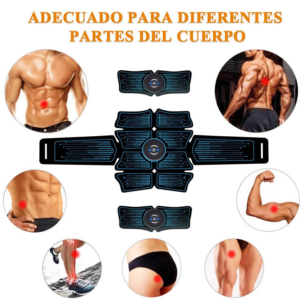 ABS Abdominal Stimulator EMS Training Toning Slim Belt Muscle Trainer Fitness