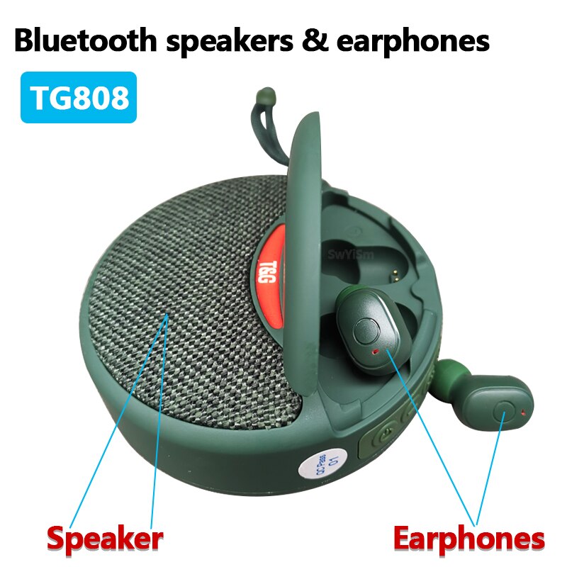2 in 1 - Portable Speaker and Earbuds
