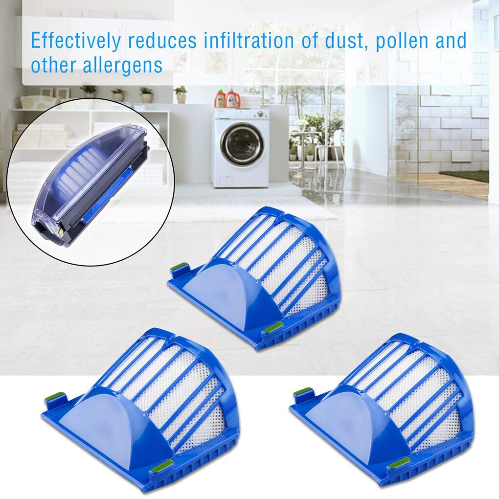 8Pcs Cleaner Replacement Parts For iRobot Roomba 600 Series 620 630 650 Brush