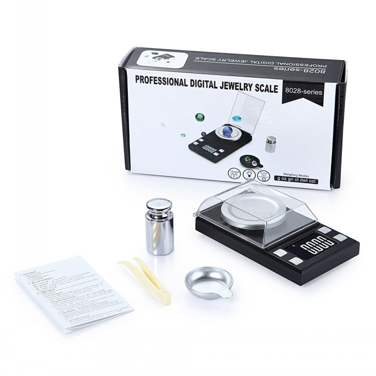 Digital Milligram 50g 0.001g High Precision Mini Electronic Jewelry Scale