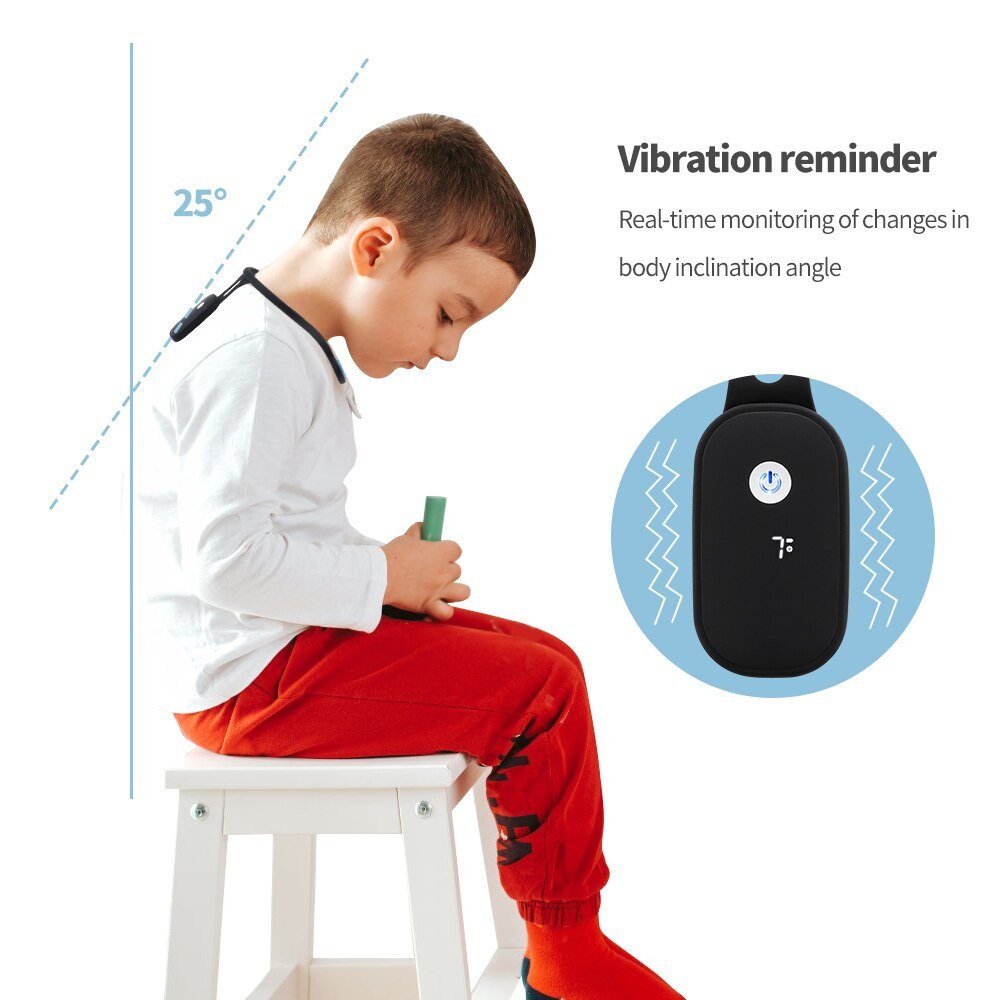 Smart Posture Corrector- Vibrating Back Support & Hunchback Monitor for Improved Posture