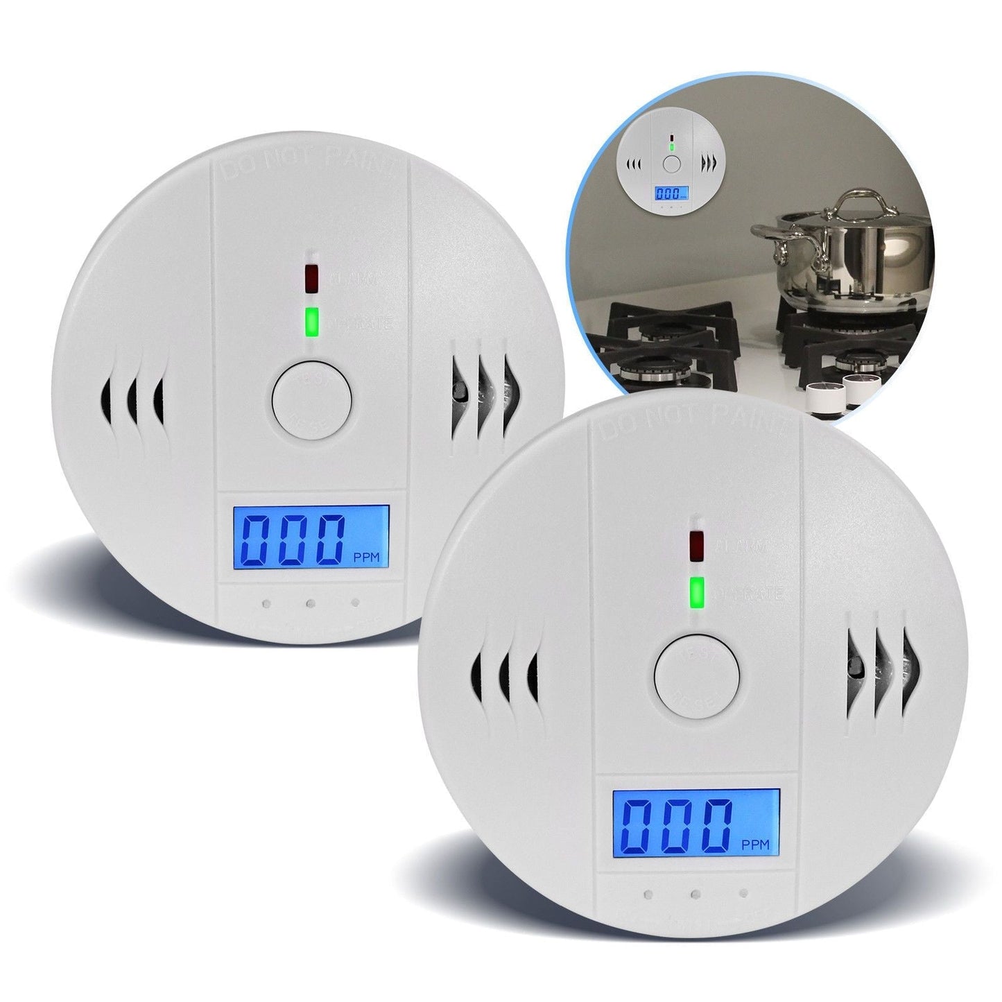 CO Carbon Monoxide Poisoning Gas Sensor Alarm Detector