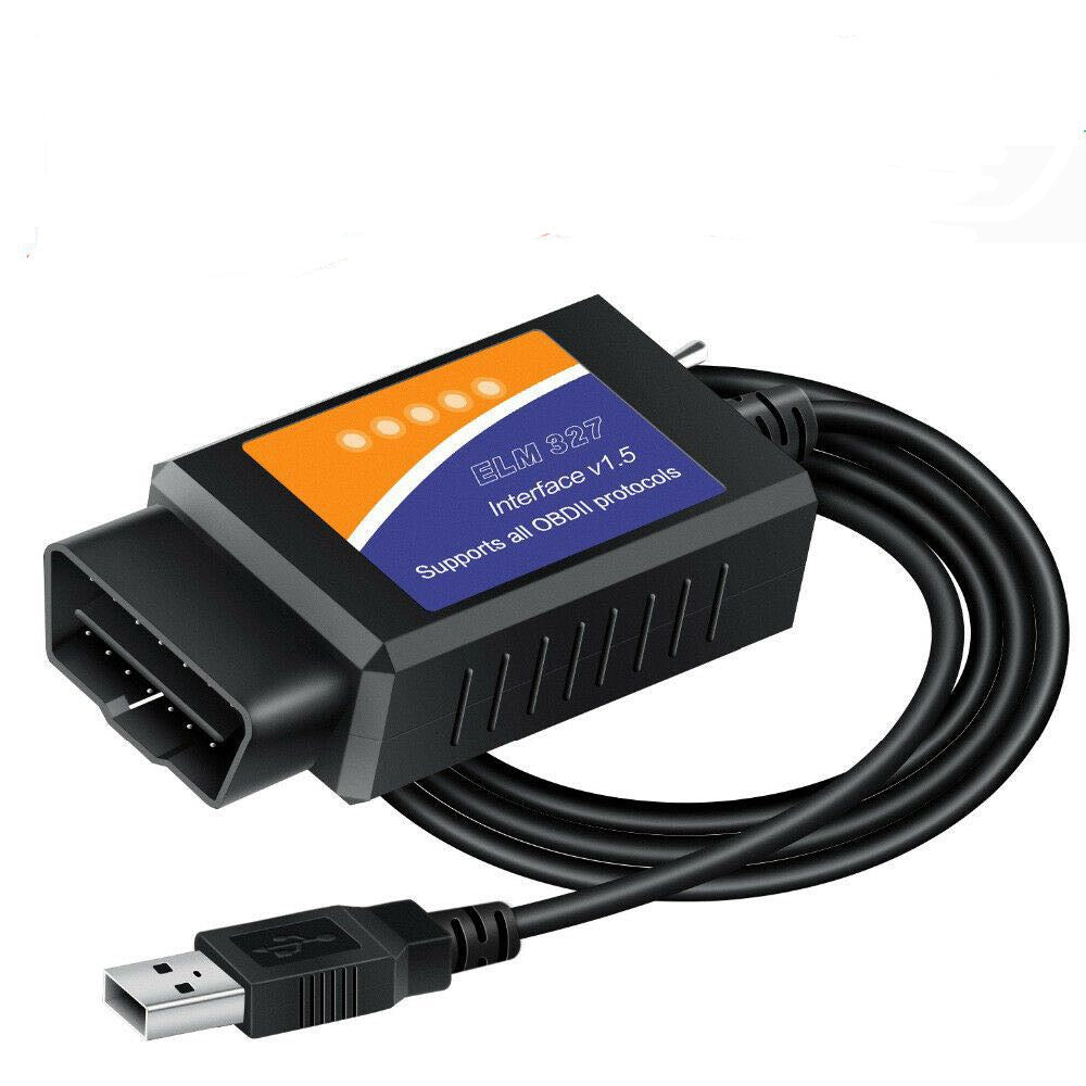 Ford FORScan ELM327 V1.5 USB Modified OBD Code Scanner HS MS-CAN ELMConfig