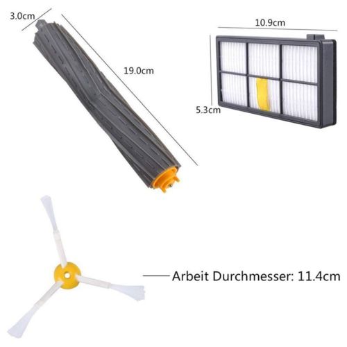 Replacement Parts Kit for iRobot Roomba 980 990 900 896 886 870 865 866 800 A J3