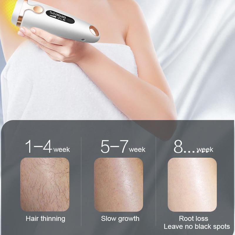 Laser Hair Removal at Home - Permanent Hair Removal for Face Legs underarms and Bikini