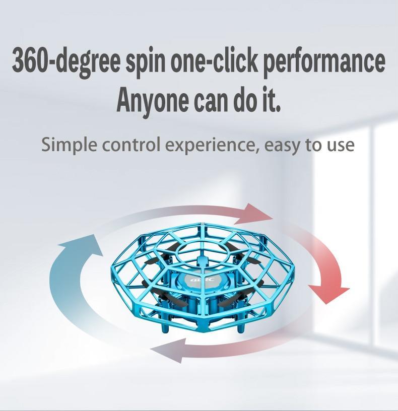 Mini Drone Quad Induction Levitation UFO