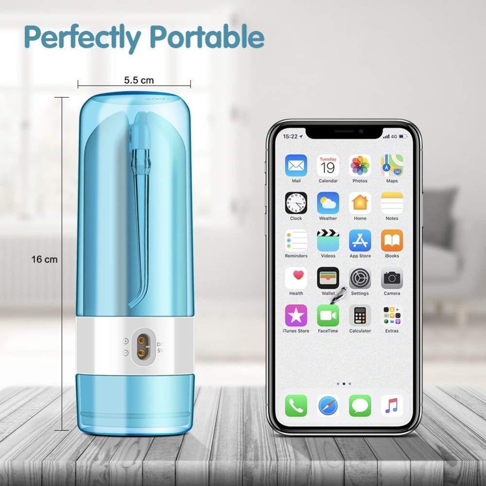 Cordless Water Flosser Dental Oral Irrigator Floss Water Pick Teeth Cleaner