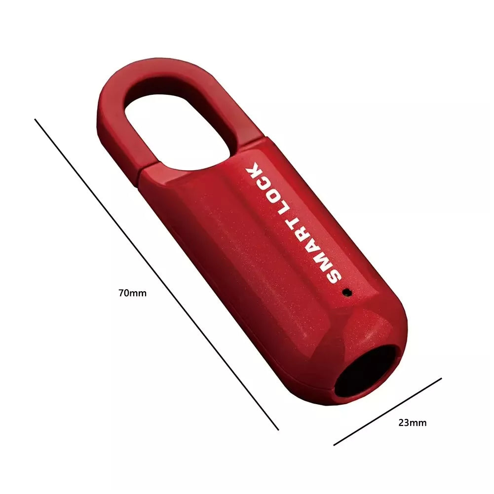 Portable Smart USB Rechargeable Fingerprint Padlock