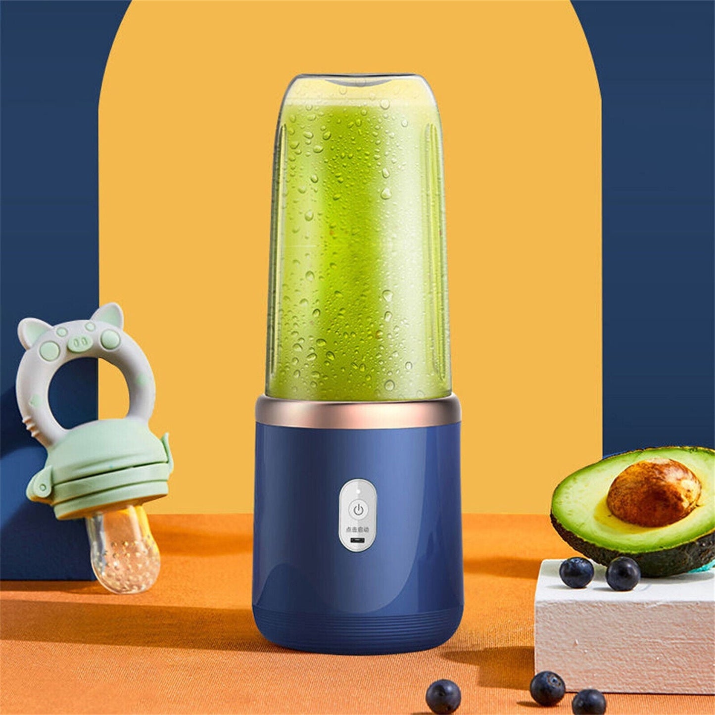 Portable Blender USB Rechargeable Personal Food Smoothie Maker Mixer Juicer
