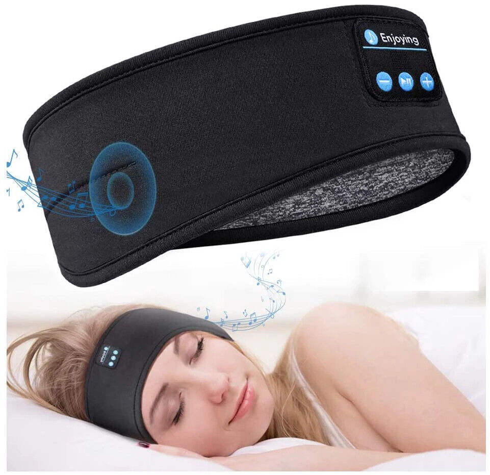 Fone Bluetooth Earphones Sports Sleeping Headband Elastic Wireless Headphones