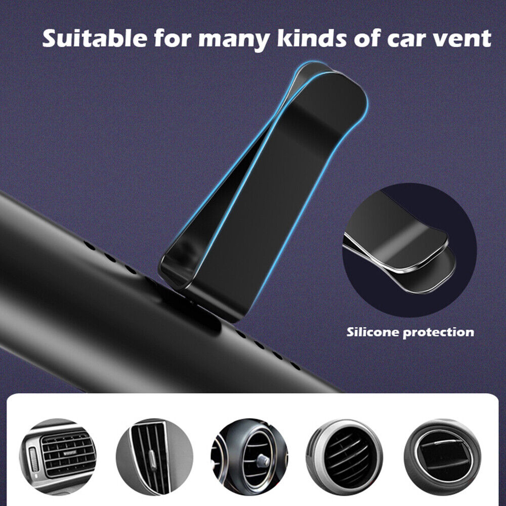 Air Freshener Modern Vent Clip Essential Oil Car Diffuser Perfume Fragrance