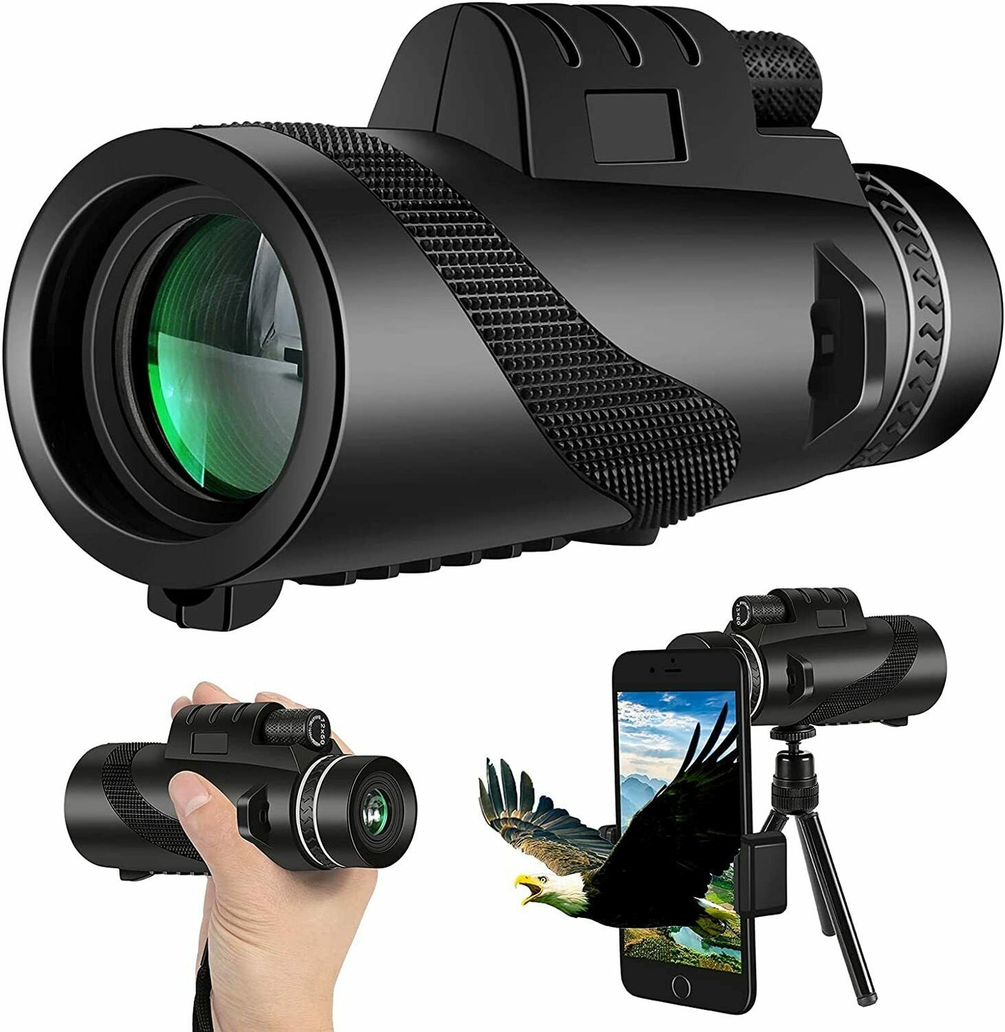 12X50 Monocular Telescope High Definition Portable Monocular Telescope