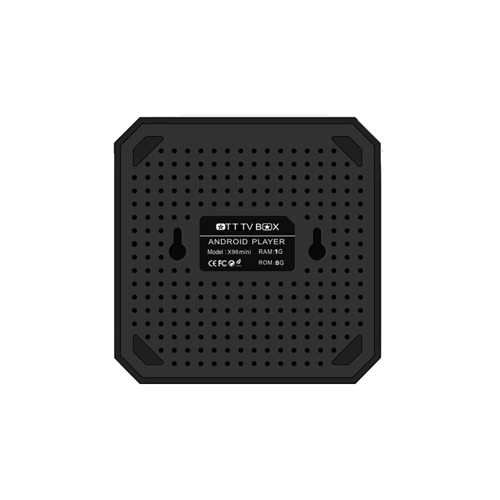 Boîtier Smart TV X96MINI Android 10 Quad Core HDMI 4K Lecteur multimédia Wi-Fi