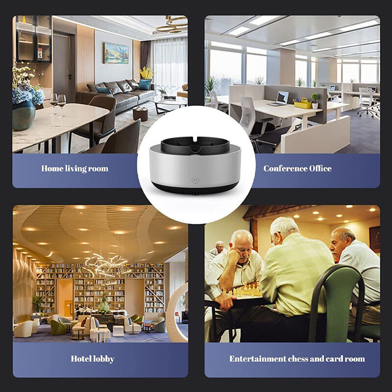 Smokeless Air Purifier Filter Ashtray