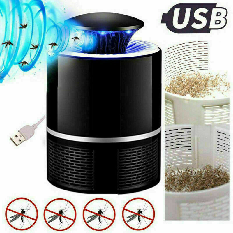 USB Powered Electric Mosquito Killer Lamp Led Bug Zapper Lure Trap for Home