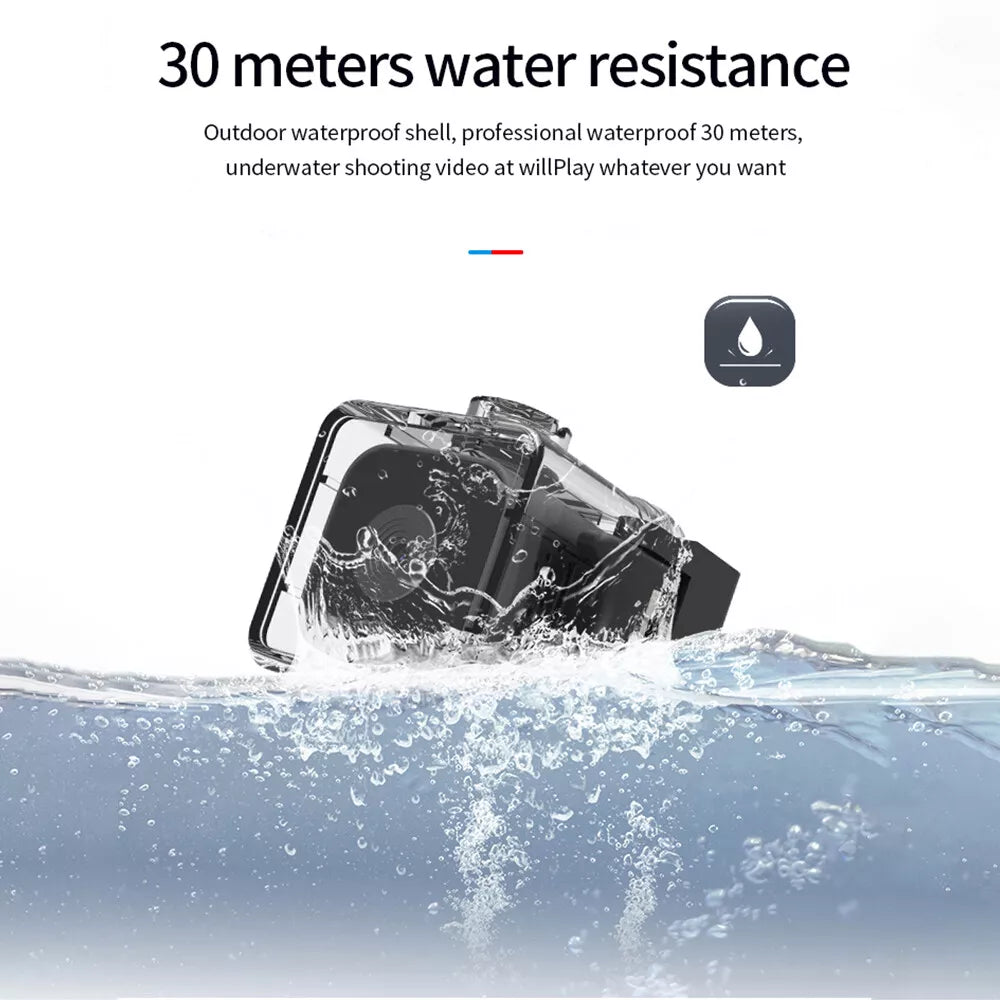 Mini Camera Ultra HD 1080P WiFi Underwater Waterproof Video Recording Sports Cam