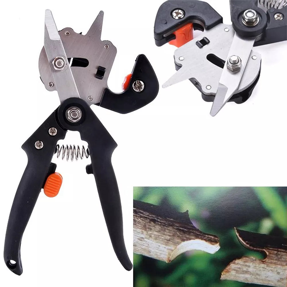 Garden Scissors Grafting Tool Kit Fruit Tree Pruning Shears Bonsai Pruner