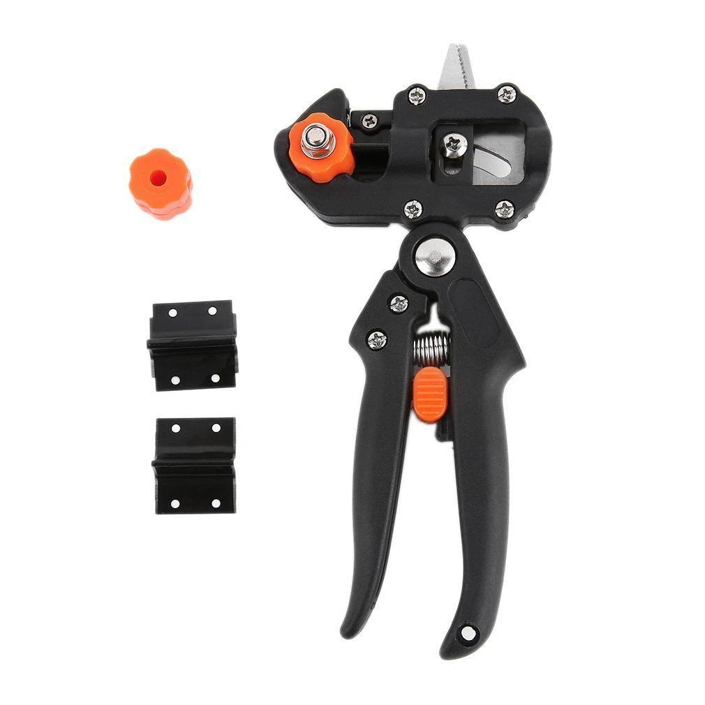 Garden Scissors Grafting Tool Kit Fruit Tree Pruning Shears Bonsai Pruner