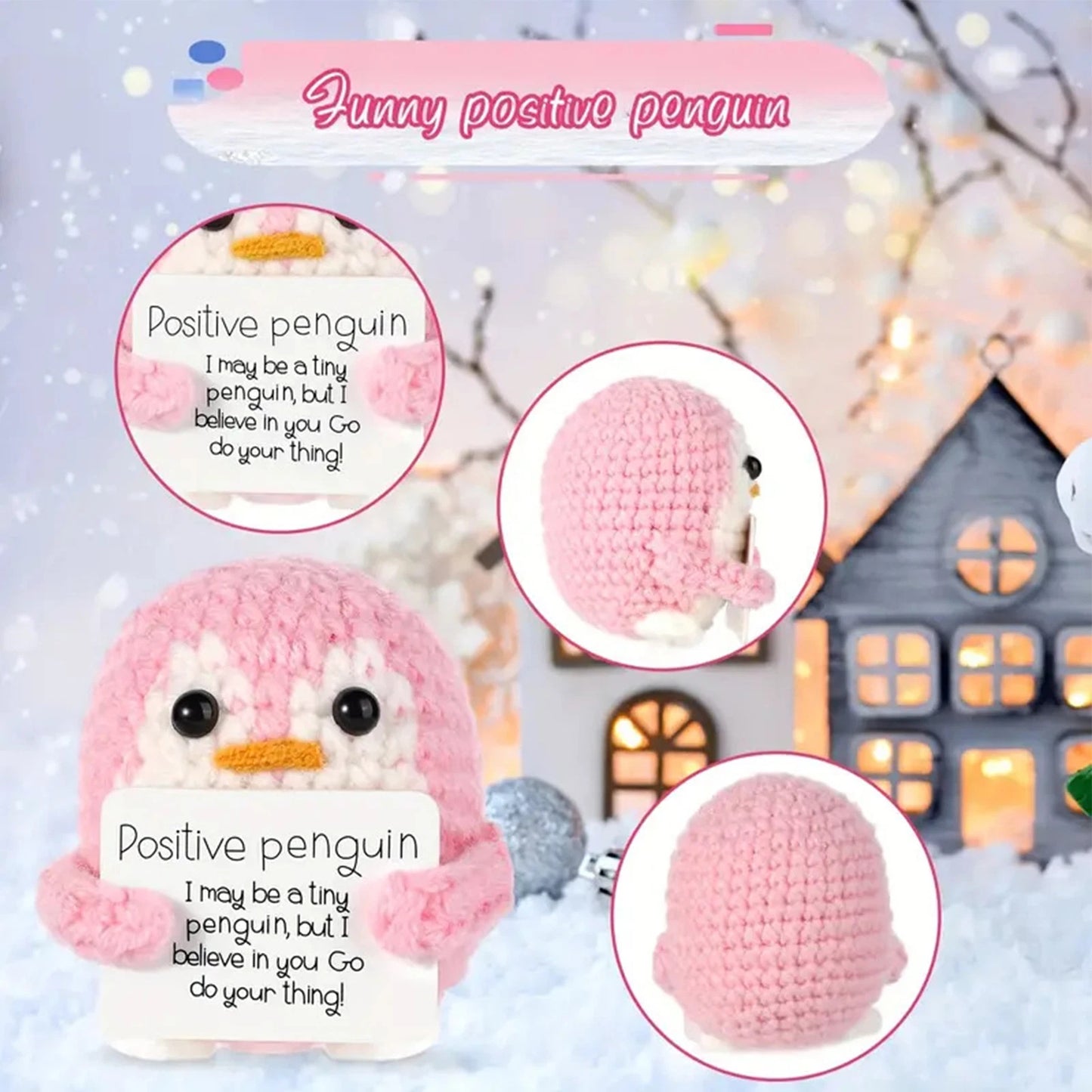 Handmade Positive Penguin