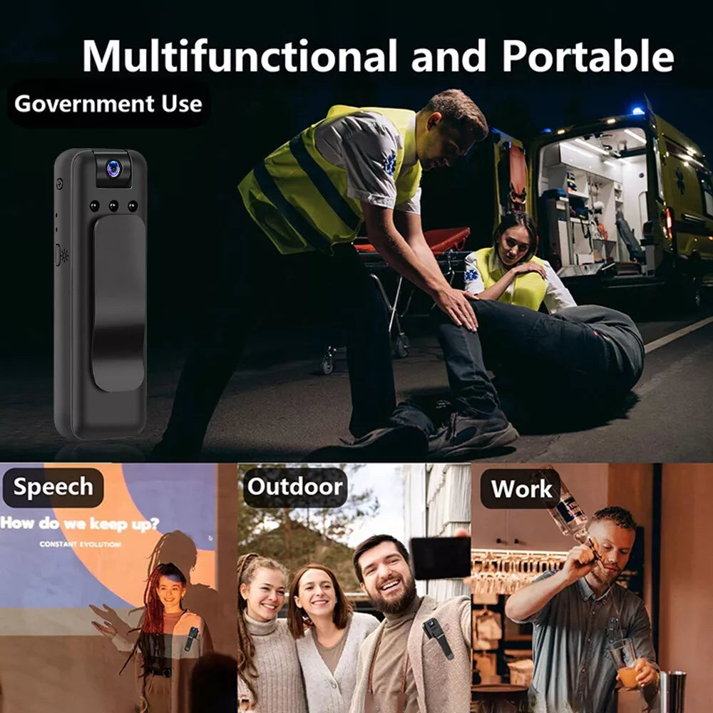 Portable BodyCam HD Video Recorder